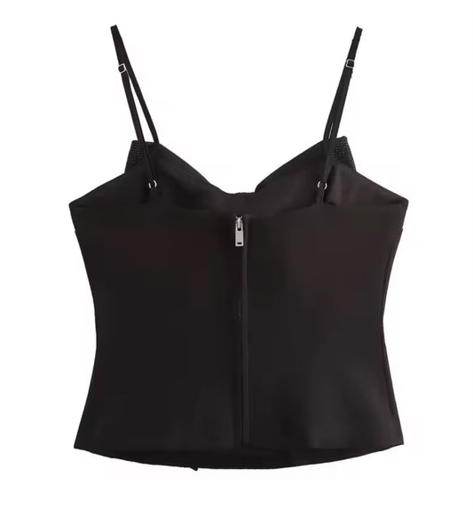 Cannes Bow Corset Top